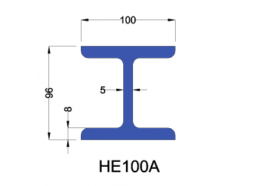 HE100A constructiebalk