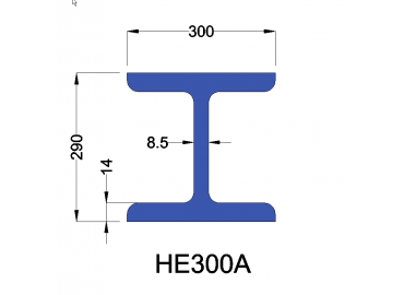 HE300A constructiebalk