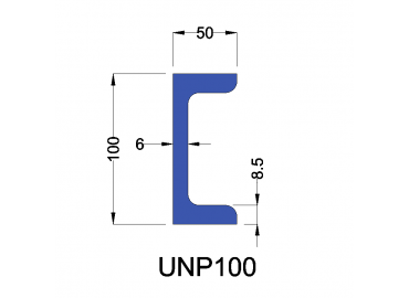 UNP100 constructiebalk